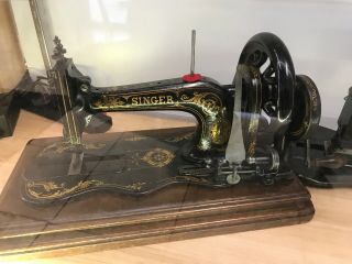 1887 Singer 12K Hand Crank Sewing Machine FANTASTIC 5