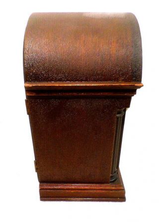 Seth Thomas Small Raised Numeral & Striking Mahogany Bracket Clock - - 1900 4