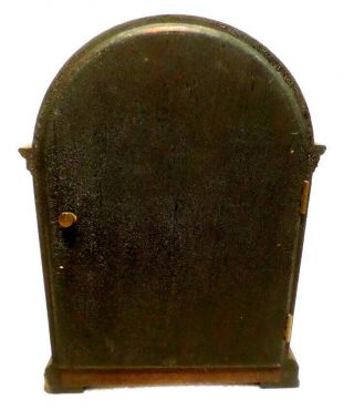 Seth Thomas Small Raised Numeral & Striking Mahogany Bracket Clock - - 1900 7