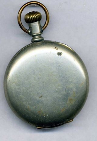 16s silveroid pocket watch Case for early thick 16s mvts glass crystal 2
