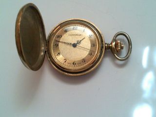 Caravelle Pocket Watch Or Pendent,  17 Jewel,