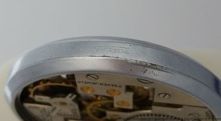 Scarce Shell Oil Girard Perregaux Skeleton Pocket Watch to Fix 4