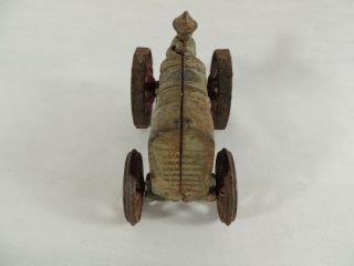 Antique Arcade Toy Cast Iron Fordson Tractor with Decal 3