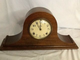 Vintage Classic E.  Ingraham Co.  Duplex No.  1 Mantel Clock - As - Is