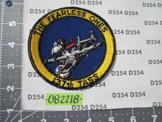 Usaf Air Force Squadron Patch Vintage 137th Tactical Support Ov - 10 Snoopy 60 