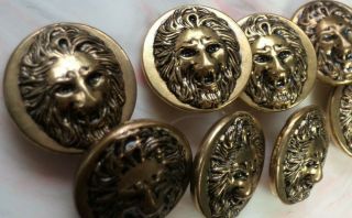 Vintage High Relief Brass 3/4 