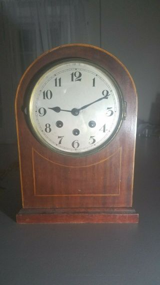Antique Quarter Hour Chime Bracket Clock,  Maybe Mauthe