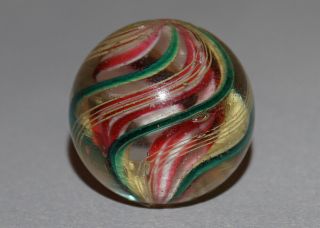 Vintage Marbles Early Pretty Divided Core 11/16 " - 17.  5mm