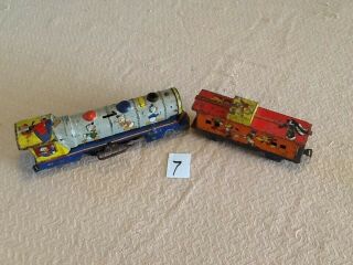 mickey mouse toy train antique 2