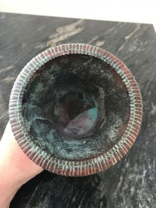 Miniature cast iron vase urns garden flower pots 0.  6kg 6