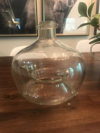 Antique Vintage Hand Blown Glass Fly Bee Catcher / Trap.