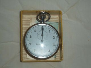 Vintage Hanhart 7 Jewel Shockproof 1/10sec Stopwatch Stop Watch