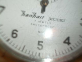 Vintage Hanhart 7 Jewel Shockproof 1/10Sec Stopwatch Stop Watch 2