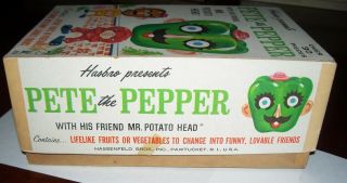 Vintage 1964 Pete the Pepper and Mr.  Potato Head in Very Good Box 5