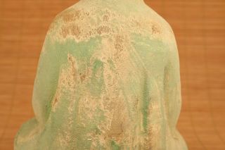 antique chinese old wood buddha statue figure netsuke blessing home decoration 8