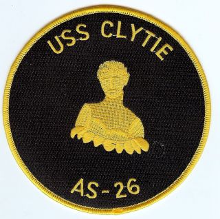 Uss Clytie As 26 Nymph Bc Patch Cat No C6900