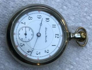 Antique Hampten Watch Co.  17 Jewels Lever Set Pocket Watch