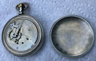 Antique Hampten Watch Co.  17 Jewels Lever Set Pocket Watch 5