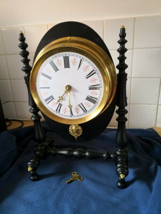 French Easel Mantle Clock Order