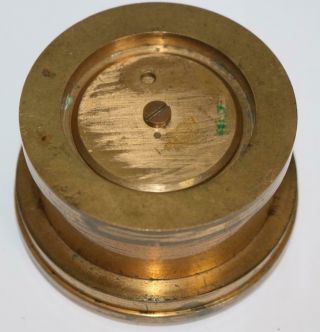 Antique English Chronometer Ships Clock Case Parts Repair Good Spares no 4 4