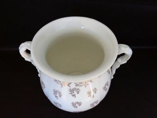 Rare Vintage Homer Laughlin Two Handle Chamber Pot (Cat.  8C010) 3