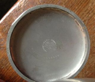 Vtg/Antique Elgin Nickel Pocket Watch - - not running 5