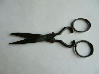 Antique H.  Boker Sewing Scissors