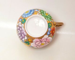 Antique Japanese Porcelain Tea Cup Lithopane Demitasse Teacup GEISHA GIRL In Cup 5