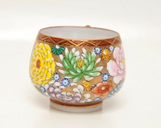 Antique Japanese Porcelain Tea Cup Lithopane Demitasse Teacup GEISHA GIRL In Cup 6