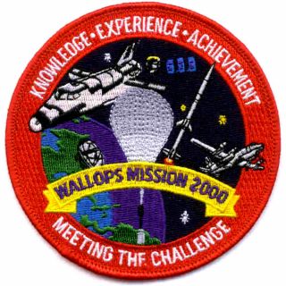 Sp - 280 Nasa Wallops Flight Facility Mission Patch