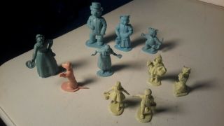 Marx Figures Fairy Tales Nursery Rhymes Playset Figures Plastic