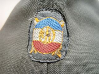 1991 JNA YUGOSLAVIA ARMY OFFICER TITO HAT CAP RARE VRS AFTER 1991 PATCH MILITARY 2