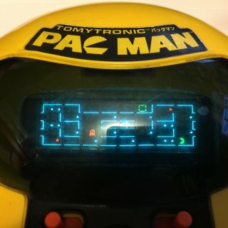 Vintage 80s Tomytronic Pac Man Pacman Classic Handheld Video Game