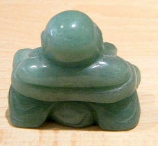 Green Jade Buddha Figurine 3