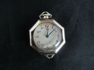 Antique Gold Filled Ladies Pocket Watch,  12/0s,  15j,  Wadsworth Case