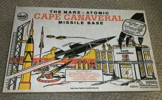 Marx Atomic Cape Canaveral Missile Base 4521 - 1996 Reissue