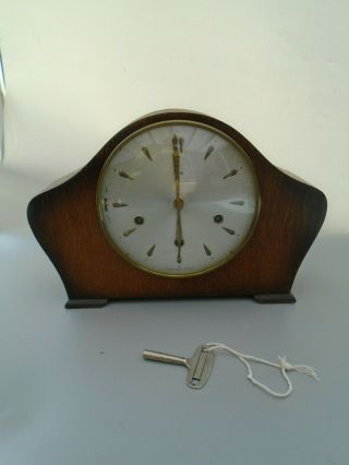 Vintage Smiths Mantle Clock Spares Repairs With Key