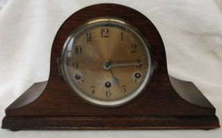 Vintage Striking Mantel Clock Ideal For Restoration.