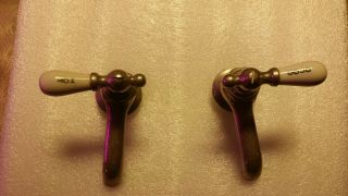 Vintage Plumbing Fixtures.  Hot and Cold Faucets 2