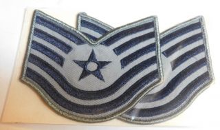 Air Force Abu Stripes Chevrons Large Male Technical Sergeant Tsgt E - 6 $5.  00