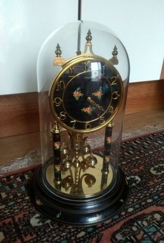 A Large Vintage Kundo Anniversary Clock For Parts/ Not