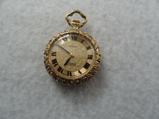 Swiss Made Cadox 17 Jewels Incabloc Vintage Wind Up Pocket Or Pendant Watch