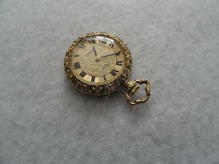 Swiss Made Cadox 17 Jewels Incabloc Vintage Wind Up Pocket or Pendant Watch 4