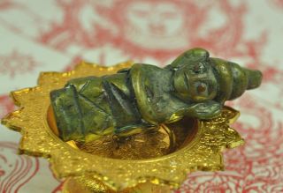 Phra Ngang Ngan Love Charm Voodoo Amulet Thai Buddha Occult Statue Khmer Magic