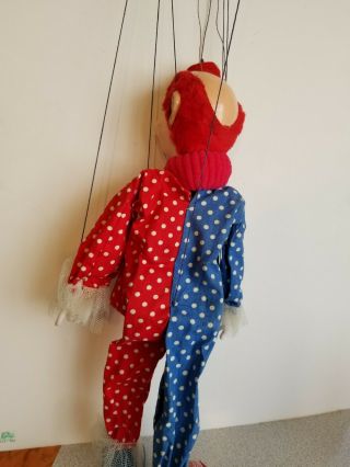 Nine String Marionette puppet,  Clown Clarabelle ? - 18 