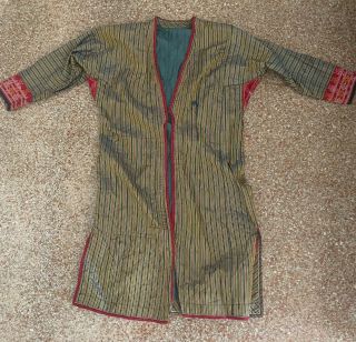 Vintage Chinese Asian Robe With Lining Found In An Estate Walk - In Closet