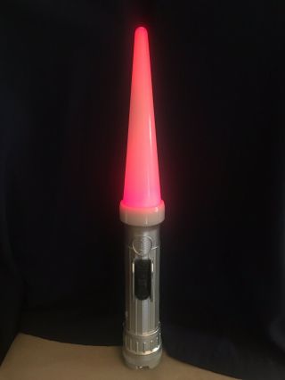 Vintage Fulton Mx - 993/u Military Flashlight W/cone Made In Usa (2)