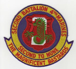 2nd Bn 4th Marines Bc Patch Cat No K151