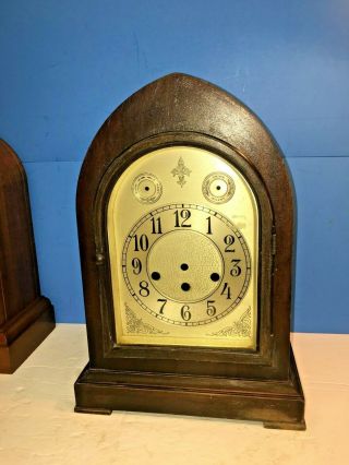 Rare Antique Seth Thomas Cathedral Mantle Clock Case For Parts/ Repair