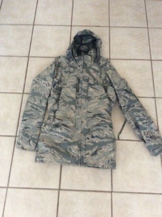 Gortex Coat Military Issued Abu Digital Jacket Size Med Regular